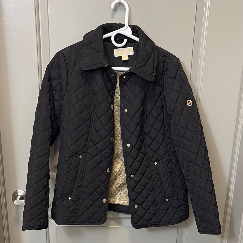 Black Quilted Women's Jacket